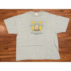 Vintage Disney Store Grumpy U Dean Of Mean Mens Shirt Size XXL 2XL Seven Dwarfs